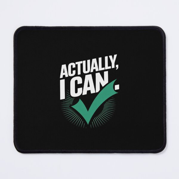 Item preview, Actually, I Can Neon Green Empowerment designed and sold by petrichorsworld.