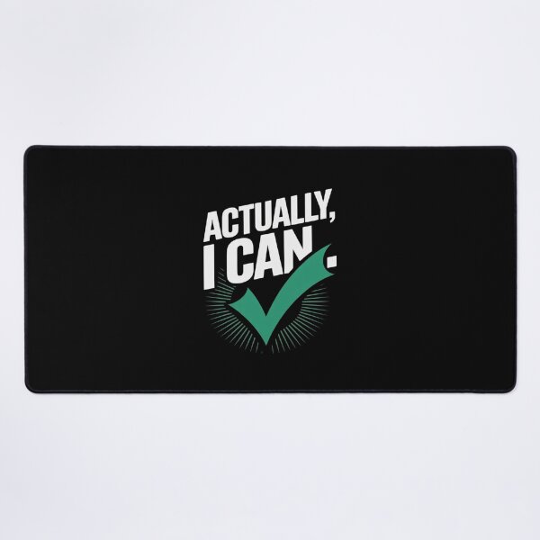 Item preview, Actually, I Can Neon Green Empowerment designed and sold by petrichorsworld.