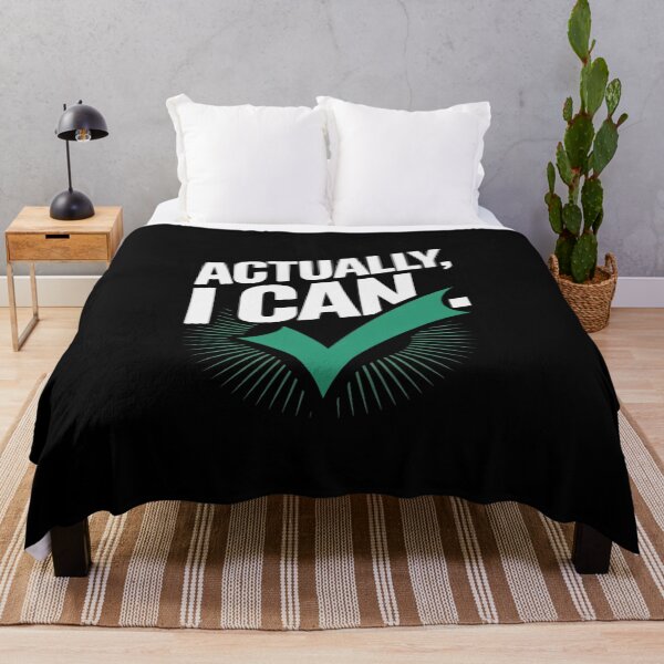 Item preview, Actually, I Can Neon Green Empowerment designed and sold by petrichorsworld.