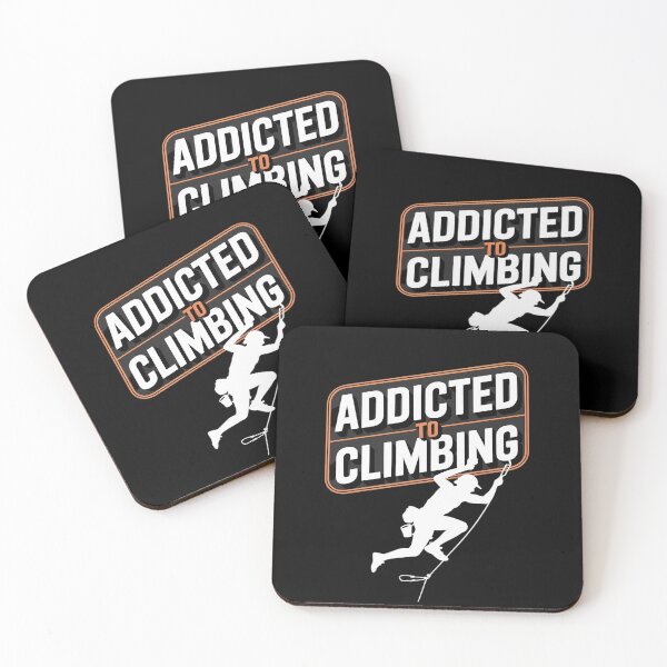 Item preview, Addicted to Climbing. Graffiti Rope Climber Emblem designed and sold by petrichorsworld.
