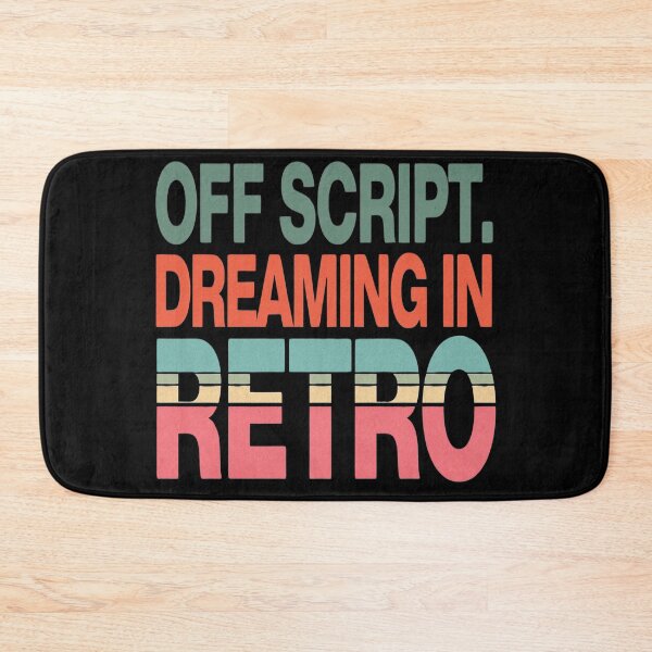 Item preview, Off Script – Retro Bold Typography designed and sold by MODENESTY.