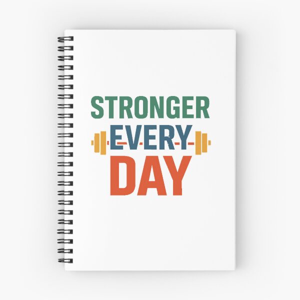Item preview, Getting stronger every day designed and sold by Phanteom.