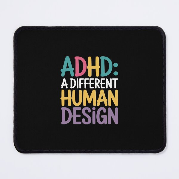 Item preview, ADHD A Different Human Awareness Statement designed and sold by petrichorsworld.