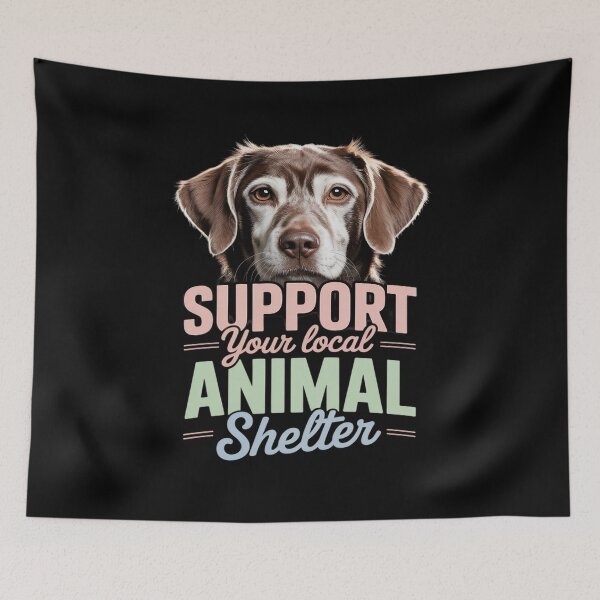 Item preview, Adopt SUPPORT YOUR LOCAL ANIMAL SHELTER Animal shelter designed and sold by petrichorsworld.