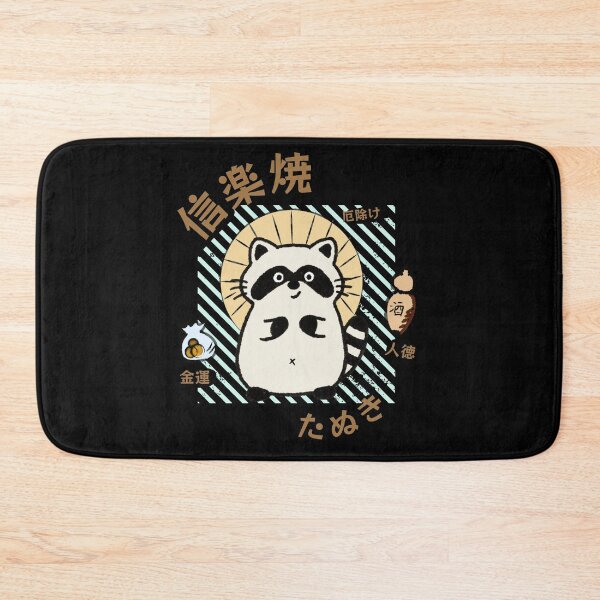 Item preview, Good luck racoon - Shigarayaki designed and sold by Genki Tee.