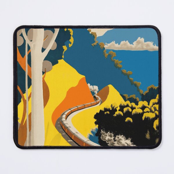 Item preview, Vintage Travel Poster | 1933 Art Deco | Federated Malay States Railways | Steam Train | Tropical Landscape & Exotic Adventure designed and sold by artofuniverse.