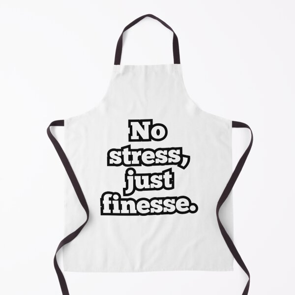 Item preview, No Stress Just Finesse – Funny Motivation Quote | Chill Vibes Text Design designed and sold by ArtesioByZaber.