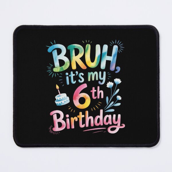 Item preview, Bruh It's My 6th Birthday 6 Year Old Six BDay6 designed and sold by THagBlue.
