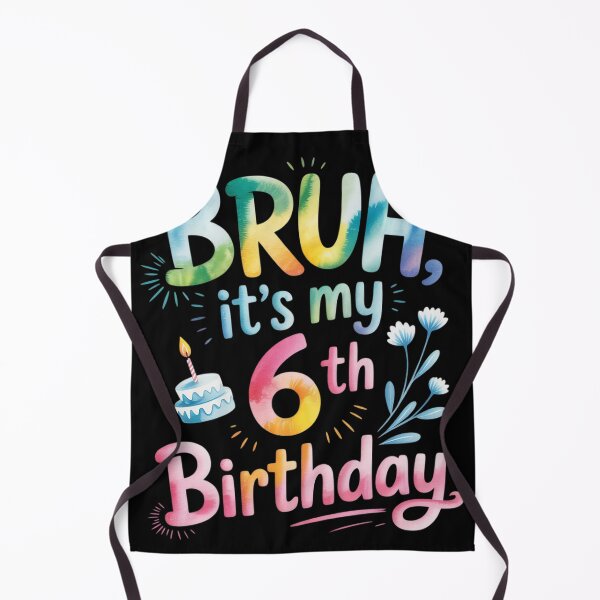Aperçu de l'œuvre Mec, c'est mon 6e anniversaire, 6 ans, six ans, six ans créée et vendue par THagBlue.