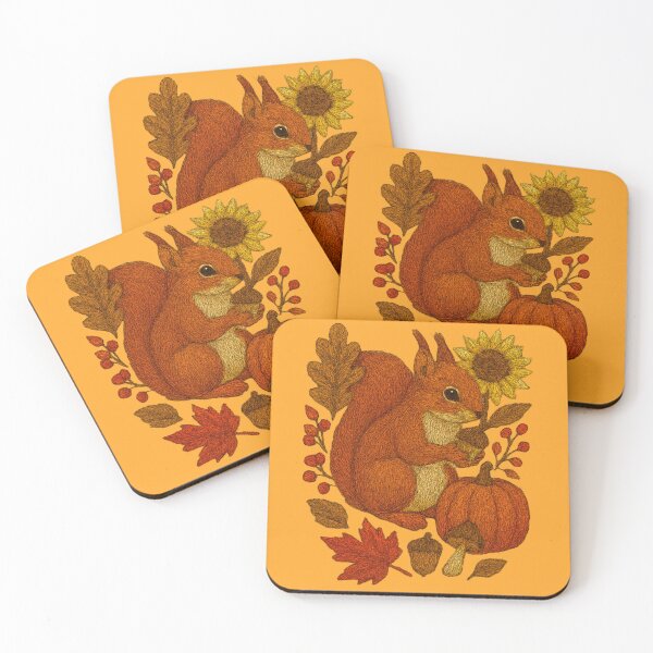 Item preview, Autumn Squirrel designed and sold by GC ArtiNova.
