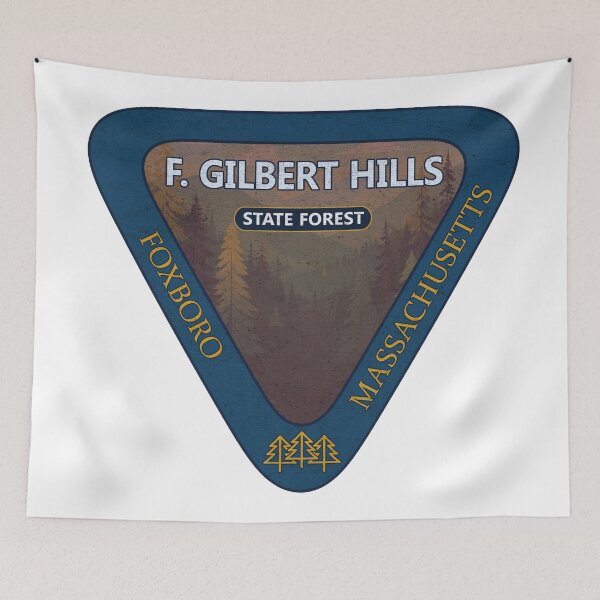 Item preview, F. Gilbert Hills State Forest, Foxboro, Massachusetts, Forest Design designed and sold by Wanderful-roads.