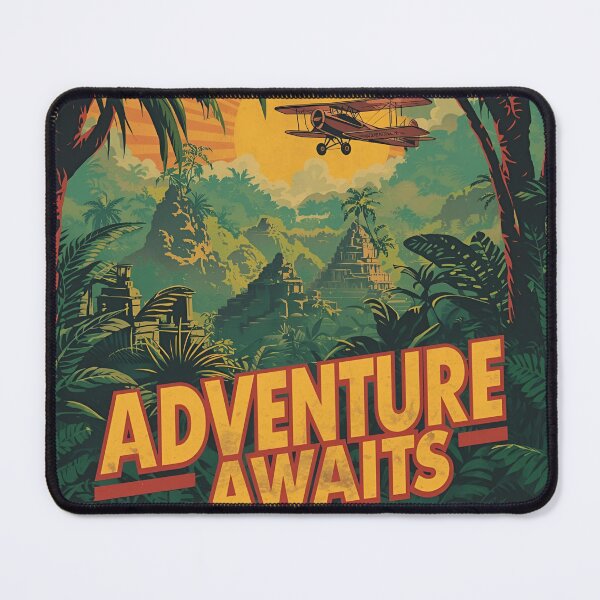Item preview, Vintage Safari Adventure Travel Poster designed and sold by ChicTrendz.