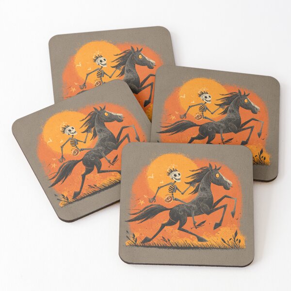 Item preview, Trick or Trot – Spooky Halloween Horse designed and sold by Tommy's Arts.