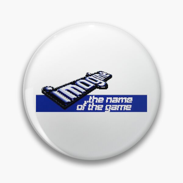 Item preview, Imagine_ The Name Of The Game Retro Games Logo Pixellated designed and sold by jenetmitanm.