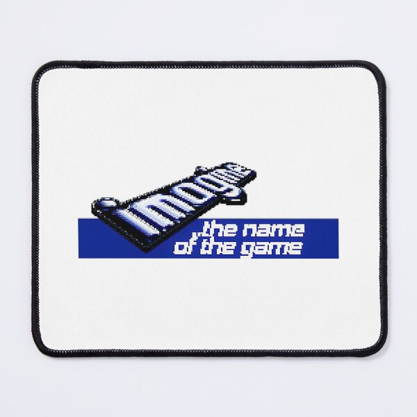 Item preview, Imagine_ The Name Of The Game Retro Games Logo Pixellated designed and sold by jenetmitanm.