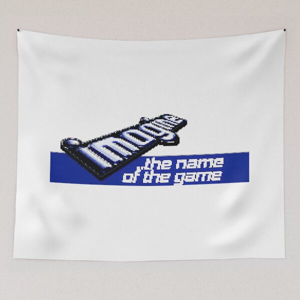 Item preview, Imagine_ The Name Of The Game Retro Games Logo Pixellated designed and sold by jenetmitanm.