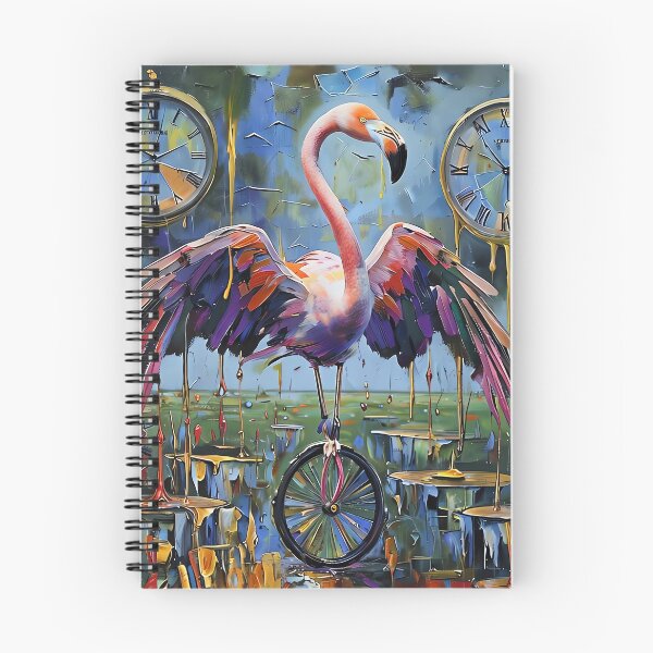 Item preview, Time Traveler Flamingo designed and sold by ONYX Pixee.