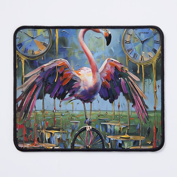Item preview, Time Traveler Flamingo designed and sold by ONYX Pixee.