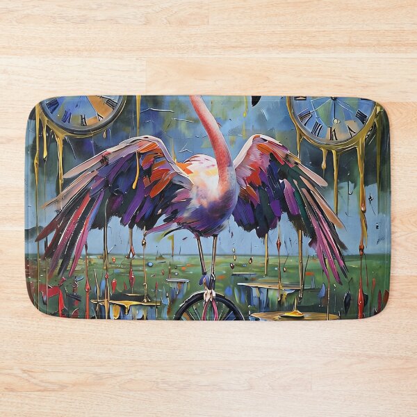 Item preview, Time Traveler Flamingo designed and sold by ONYX Pixee.