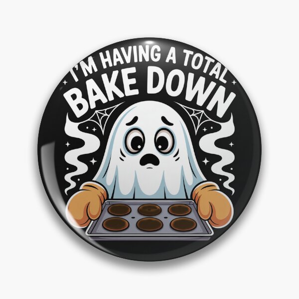 Item preview, Ghost Funny Baker Sarcasm I'm Having A Bake Down Baking designed and sold by tamdevo1.