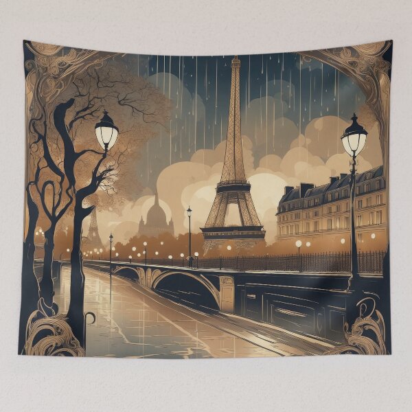 Item preview, PARIS ON A RAINY NIGHT designed and sold by chrisbradbury.
