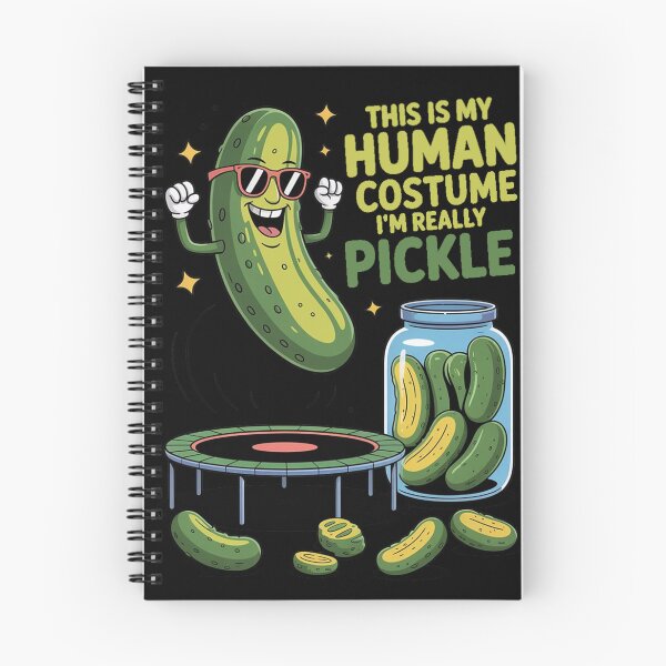 Item preview, This Is My Human Costume I’m Really a Pickle – Funny Pickle Costume Design designed and sold by Tomasz  Siennicki.