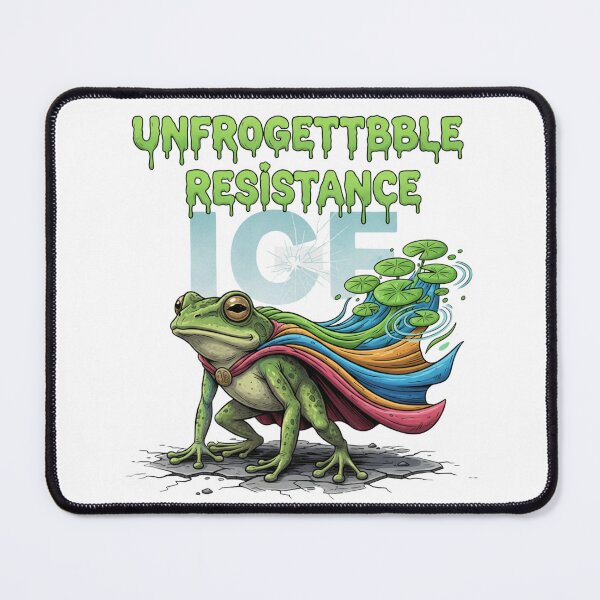 Item preview, Portland Frog Unfrogettable Resistance Hero Tee & Sticker designed and sold by GeniePixel.