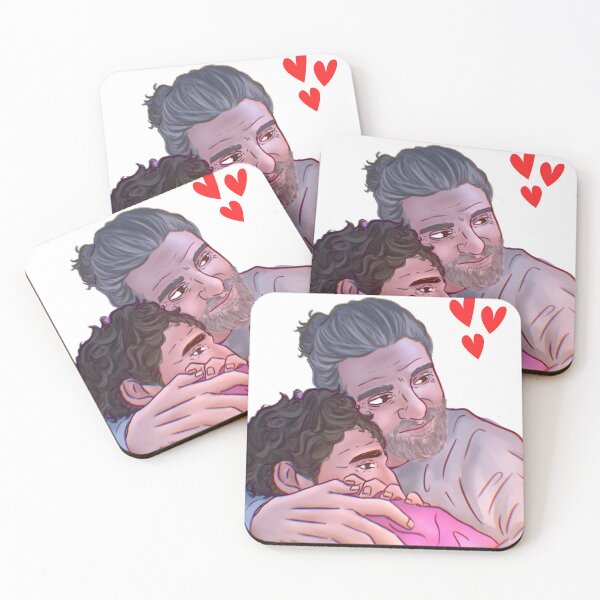 Item preview, Pedro Pascal and Oscar Isaac designed and sold by teshiiexart.