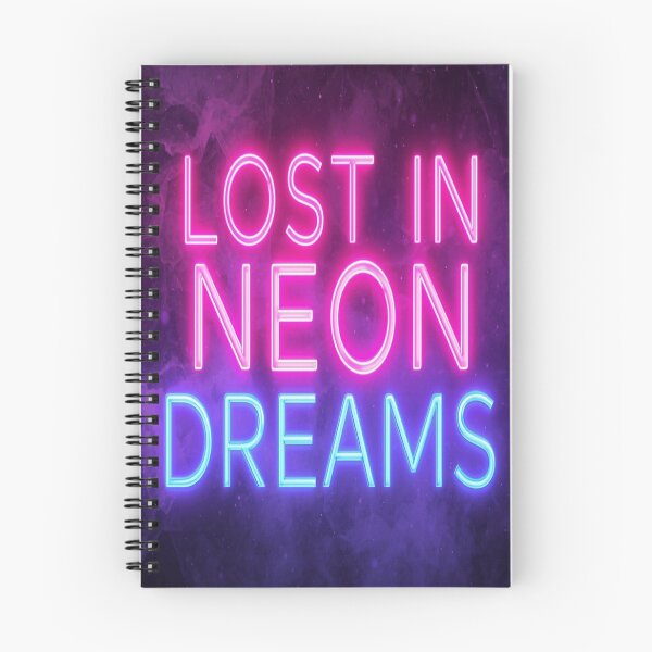 Item preview, Perdido en sueños de neón: estética retro vaporwave designed and sold by MODENESTY.