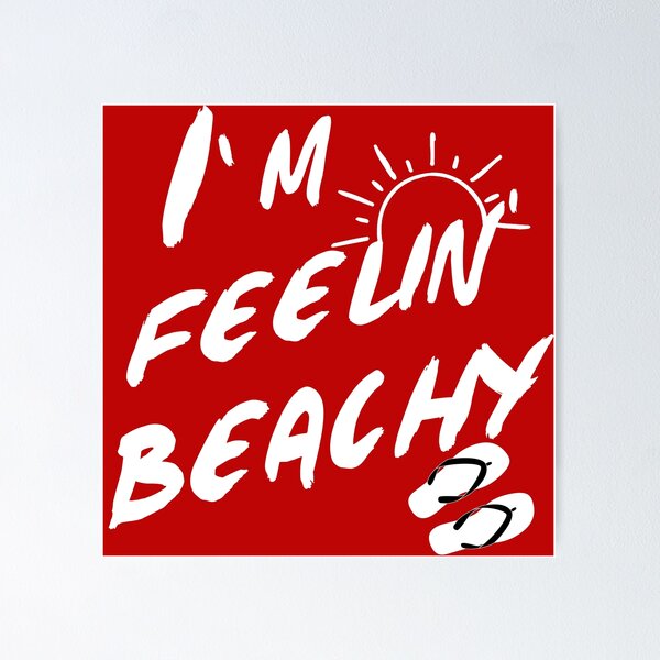 Item preview, I'm feelin' beachy! designed and sold by MakiMadjija.