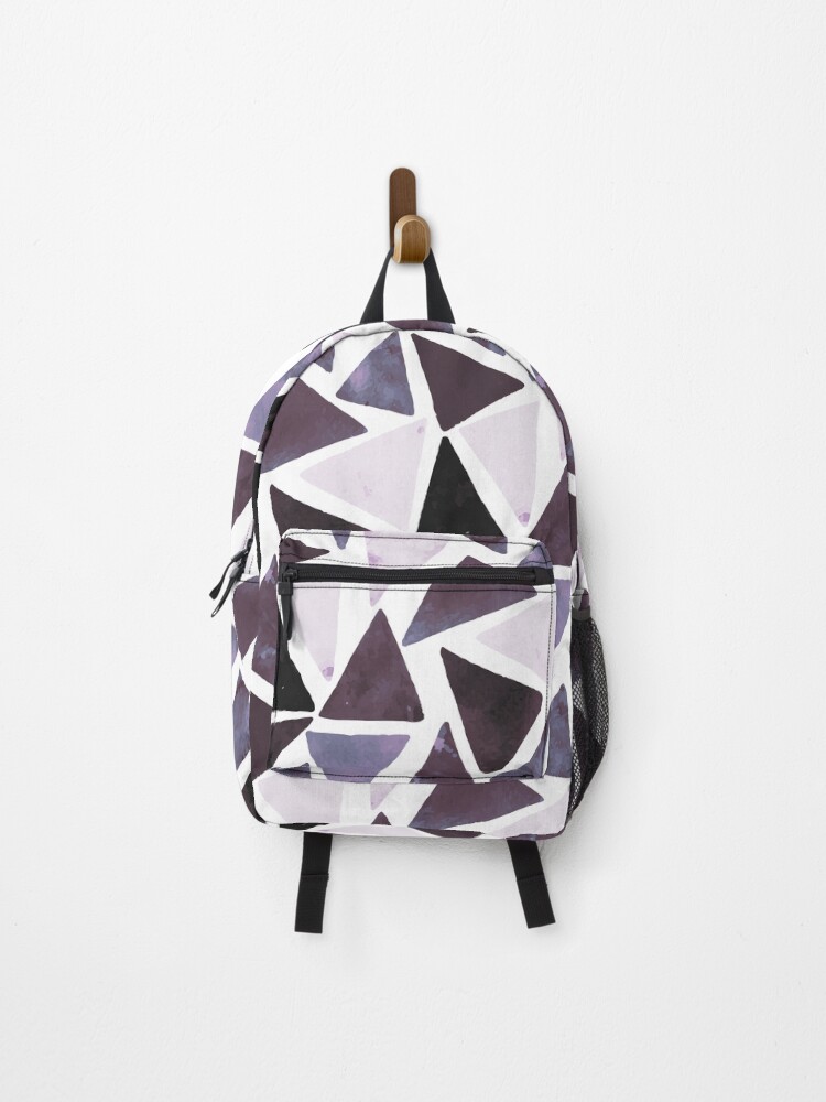 Thumbnail 1 of 3, Backpack, Triangles7 designed and sold by Design4uStudio.