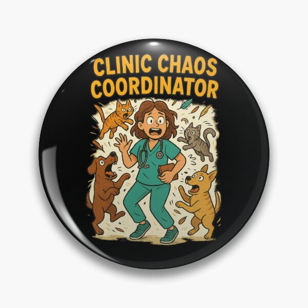 Item preview, Veterinary Technician - clinic chaos coordinator designed and sold by DamioPolArt.