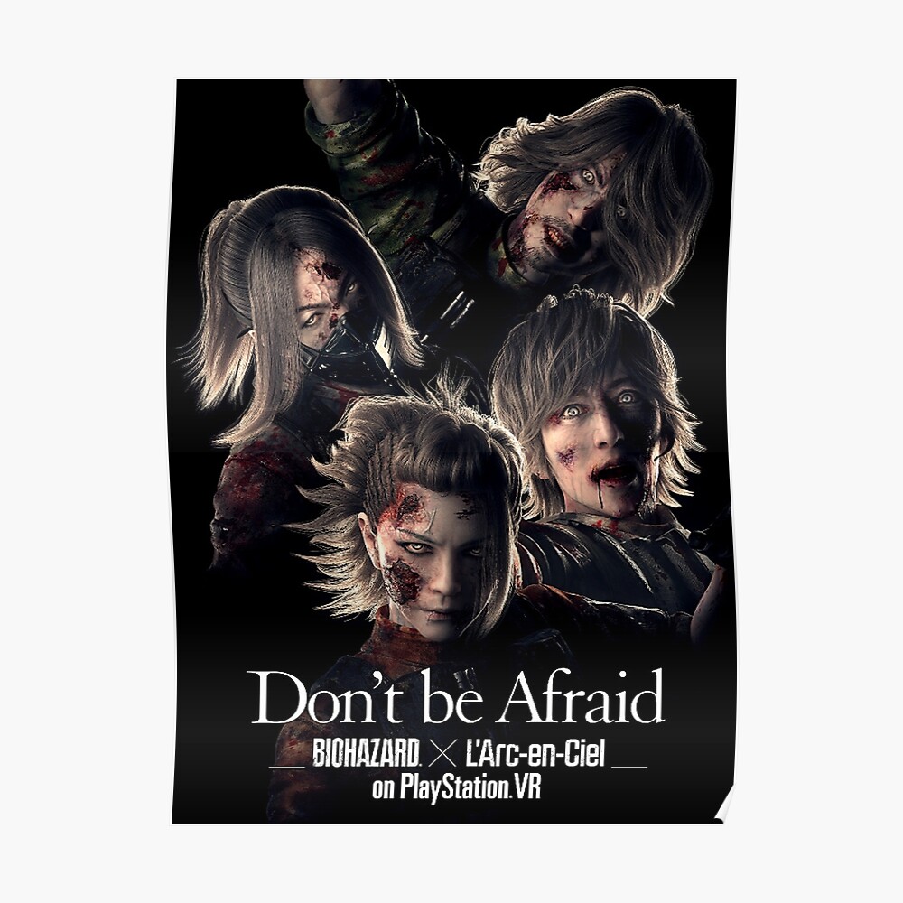 L Arc En Ciel Don T Be Afraid Zombies Sticker By Koalamekrazy Redbubble