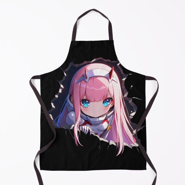 Item preview, Zero Two Peeking Darling In The Franxx Anime Girl Pink Haired Pilot designed and sold by TorbenKuhano.