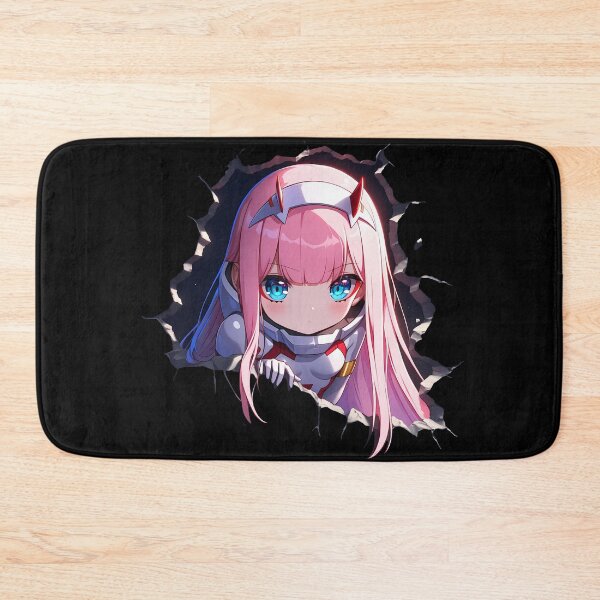 Item preview, Zero Two Peeking Darling In The Franxx Anime Girl Pink Haired Pilot designed and sold by TorbenKuhano.