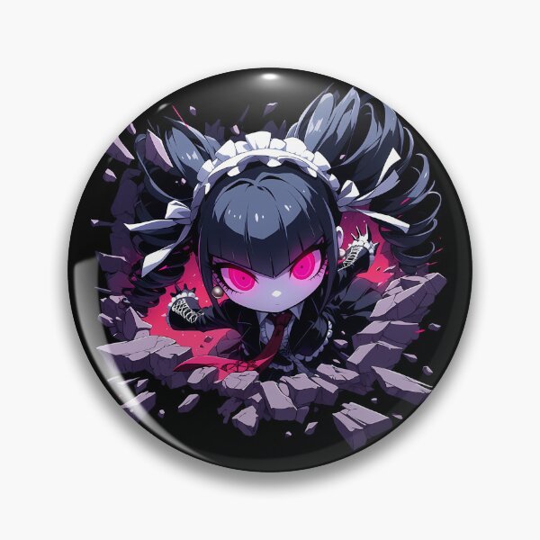 Item preview, Celestia Ludenberg Peeking Danganronpa Anime Girl Gothic Queen Aura designed and sold by TorbenKuhano.