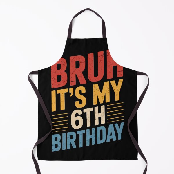 Item preview, Bruh it's My 6th Birthday 6 Years Old Birthday Boy designed and sold by THagBlue.