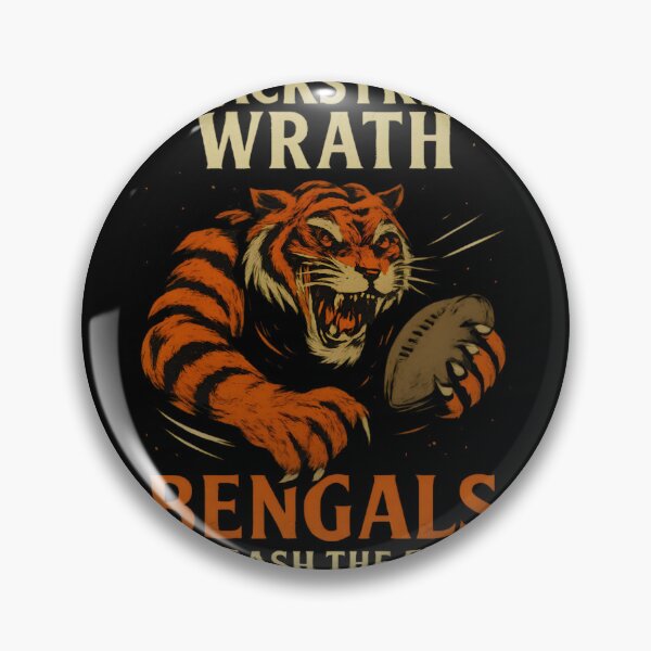 Artikelvorschau, Fußball - Cincinnati Bengals entworfen und verkauft von PoshDapper.