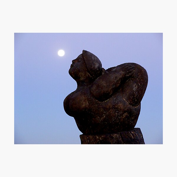 Honouring the Moon Photographic Print