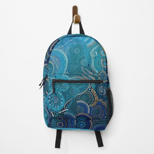 Item preview, Aboriginal Inspired Dot Art - Native Pond designed and sold by GrinGalore.