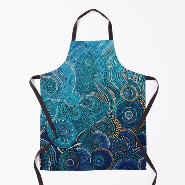Item preview, Aboriginal Inspired Dot Art - Native Pond designed and sold by GrinGalore.