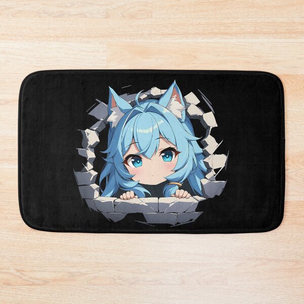 Item preview, Shefi Peeking Chibi Kawaii Princess Connect Game Anime Girl Design designed and sold by TorbenKuhano.