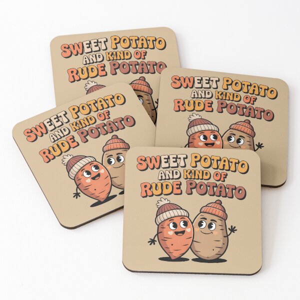 Item preview,  Sweet Potato And Kind Of Rude Potato - Funny Thanksgiving Gift designed and sold by LovelyEvaDesign.