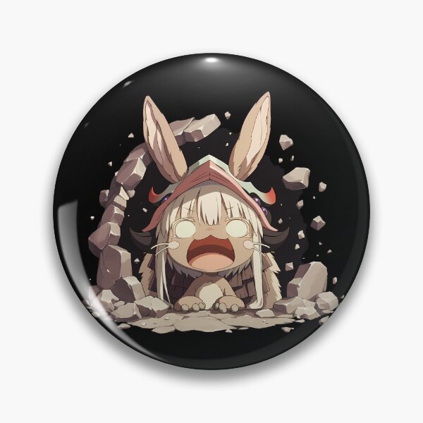 Item preview, Nanachi Peeking Furry Creature Made In Abyss Anime designed and sold by TorbenKuhano.