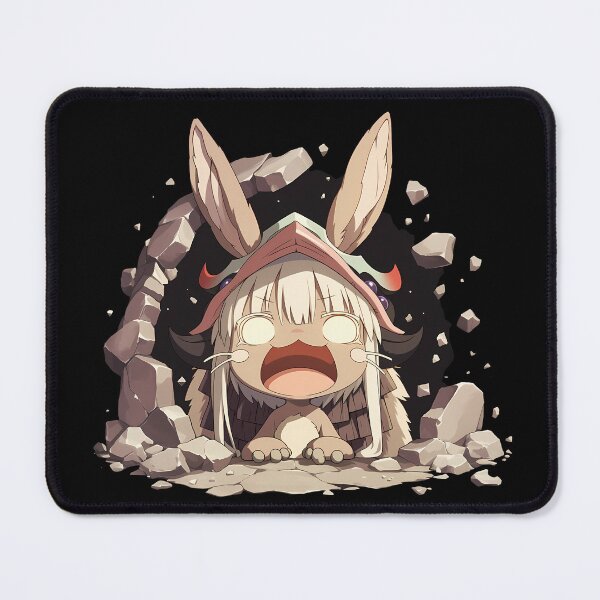 Item preview, Nanachi Peeking Furry Creature Made In Abyss Anime designed and sold by TorbenKuhano.