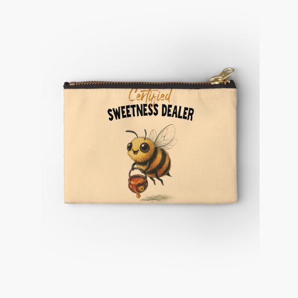 Item preview, Certified Sweetness Dealer – Cute Bee Design designed and sold by NOYO-BRAND.