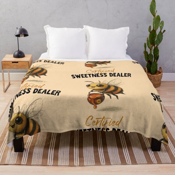 Item preview, Certified Sweetness Dealer – Cute Bee Design designed and sold by NOYO-BRAND.