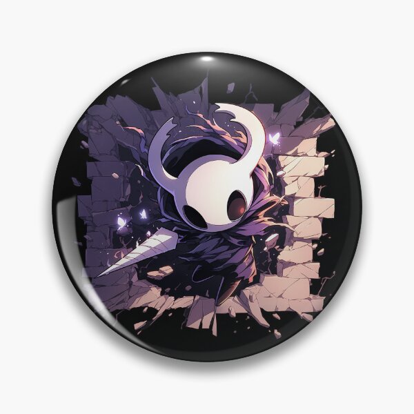 Item preview, Hollow Knight Peeking Through Wall Game Character Chibi designed and sold by TorbenKuhano.