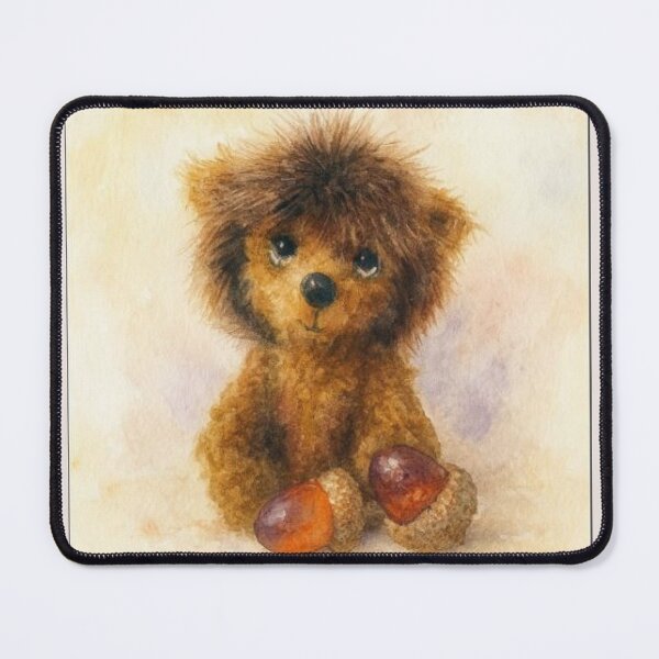 Item preview, 'Hayden Hedgehog', watercolour image from Teddy Bear Orphans designed and sold by Teddy Bear Orphans .