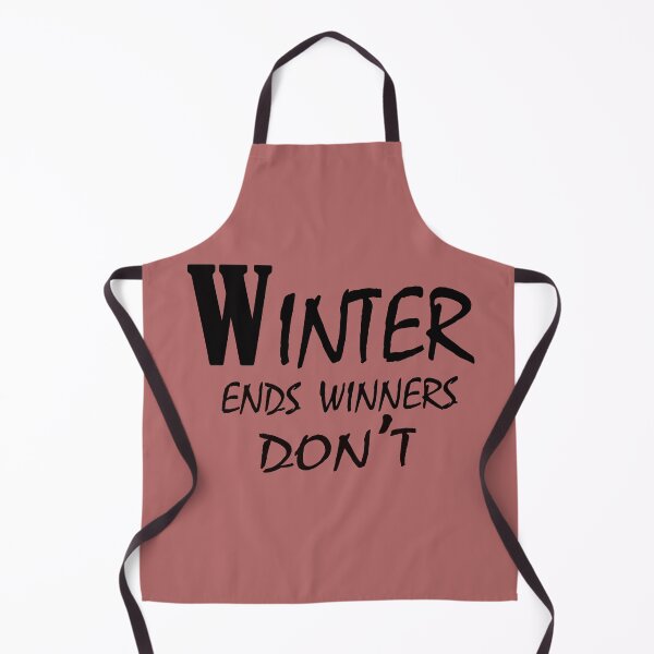 Item preview, Winter Ends, Winners Don’t – Resilient Mindset Quote Design designed and sold by ArtNestVerse.